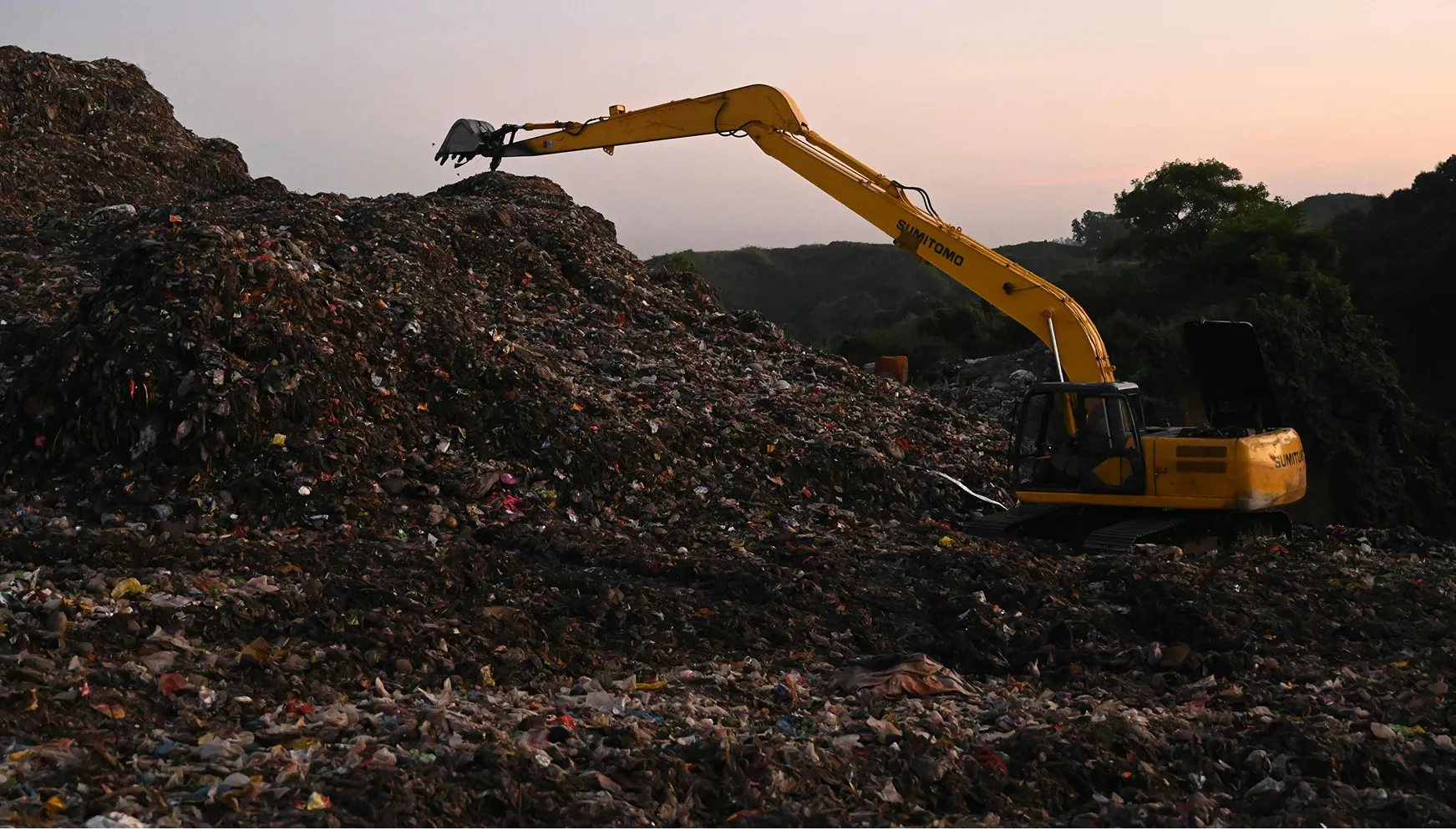Landfill excavation and associated works