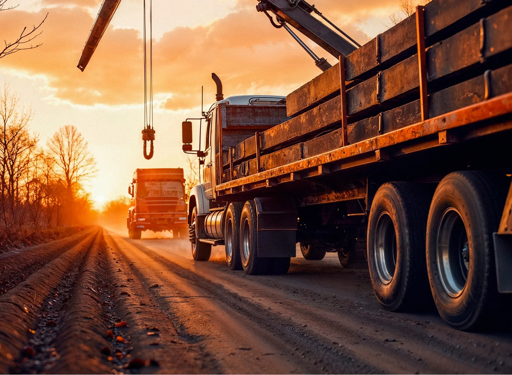 Transport of Machinery’s and Materials